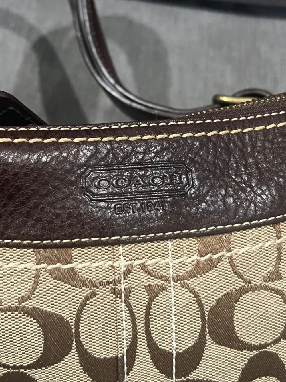 Coach Vintage Signature Bag 10402